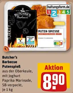 REWE Butcher's Barbecue Putenspieẞ Angebot