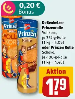 REWE DeBeukelaer Prinzenrolle oder Prinzen Rolle Schoko Angebot