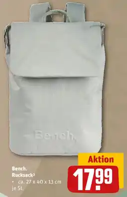 REWE Bench Rucksack Angebot