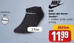 REWE NIKE Damen oder Herren Sneaker Angebot