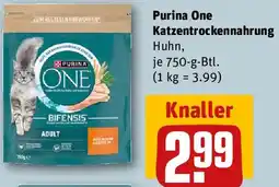 REWE Purina One Katzentrockennahrung Angebot