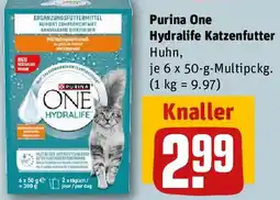 REWE Purina One Hydralife Katzenfutter Angebot
