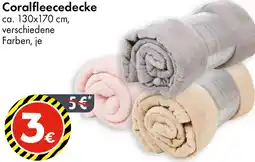 TEDi Coralfleecedecke Angebot