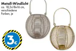 TEDi Metall-Windlicht Angebot