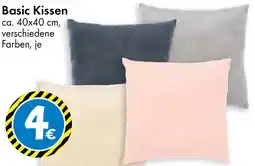 TEDi Basic Kissen Angebot