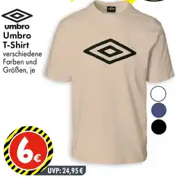 TEDi Umbro T-Shirt Angebot