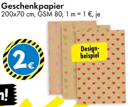 TEDi Geschenkpapier Angebot