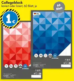 TEDi Collegeblock Angebot