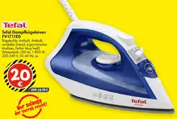 TEDi Tefal Dampfbügeleisen FV1711E0 Angebot