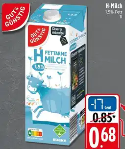 SBK GUT& GÜNSTIG H-Milch Angebot