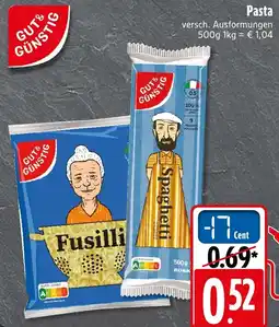 SBK GUT& GÜNSTIG Pasta Angebot