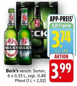 SBK Beck's Angebot