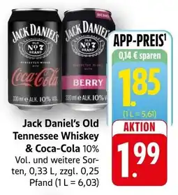 SBK Jack Daniel's Old Tennessee Whiskey & Coca-Cola Angebot