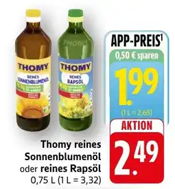 SBK Thomy reines Sonnenblumenöl oder reines Rapsöl Angebot