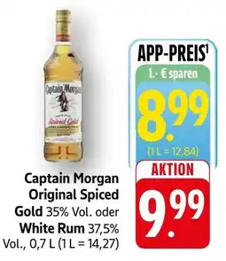 SBK Captain Morgan Original Spiced Gold oder White Rum Angebot