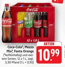 SBK Coca-Cola, Mezzo Mix, Fanta Orange Angebot
