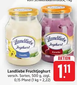 SBK Landliebe Fruchtjoghurt Angebot
