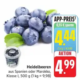 SBK Heidelbeeren Angebot