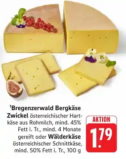 SBK Bregenzerwald Bergkäse Zwickel oder Wälderkäse Angebot