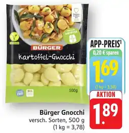 SBK Bürger Gnocchi Angebot