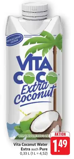SBK Vita Coconut Water Extra auch Pure Angebot