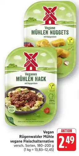 SBK Vegan Rügenwalder Mühle vegane Fleischalternative Angebot