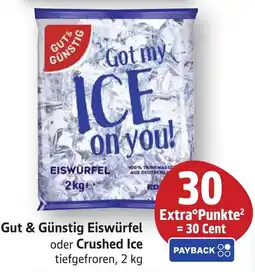 SBK Gut & Günstig Eiswürfel oder Crushed Ice Angebot