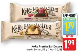 SBK KoRo Protein Bar Deluxe Angebot