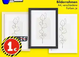 TEDi Bilderrahmen A4, verschiedene Farben, je Angebot
