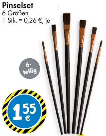 TEDi Pinselset Angebot