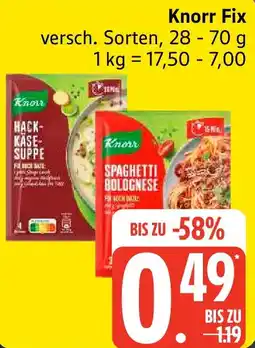 Edeka Knorr Fix Angebot