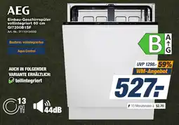 Expert Technomarkt AEG Einbau-Geschirrspüler vollintegriert 60 cm G17200B1SF Angebot