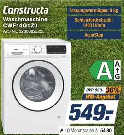Expert Technomarkt Constructa Waschmaschine CWF14G1Z0 Angebot