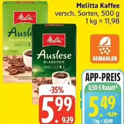 Edeka Melitta Kaffee Angebot
