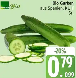 Edeka EDEKA Bio Gurken Angebot