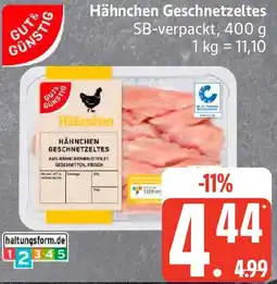Edeka GUT& GÜNSTIG Hähnchen Geschnetzeltes Angebot