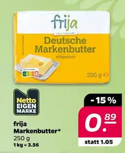 NETTO Frija deutsche markenbutter Angebot