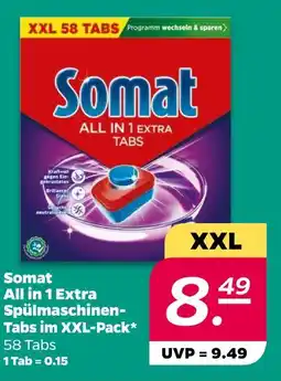 NETTO Somat all in 1 extra spülmaschinen-tabs Angebot