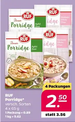 NETTO Ruf porridge apfel zimt Angebot