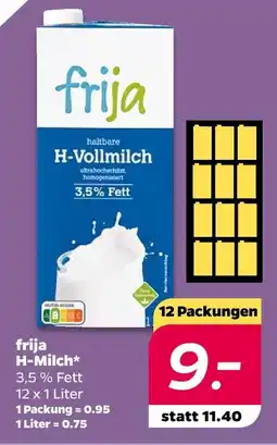 NETTO Frija h-vollmilch Angebot