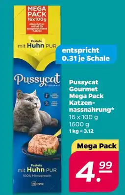 NETTO Pussycat gourmet mega pack katzen-nassnahrung Angebot
