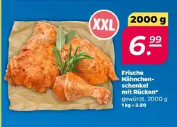 NETTO Frische hähnchenschenkel mit rücken Angebot