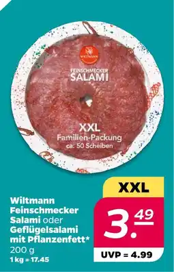 NETTO Wiltmann feinschmecker salami Angebot