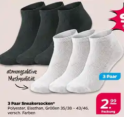 NETTO Sneakersocken Angebot