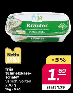 NETTO Frija schmelzkäseschale kräuter Angebot