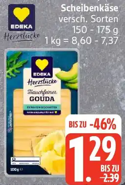 Edeka EDEKA Herzstücke Scheibenkäse Angebot