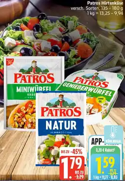 Edeka Patros Hirtenkäse Angebot
