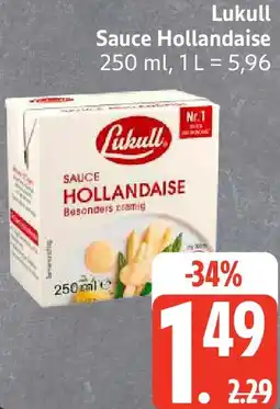 Edeka Lukull Sauce Hollandaise Angebot