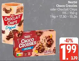 Edeka Nestlé Choco Crossies oder Choclait Chips Angebot