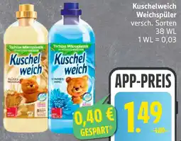 Edeka Kuschelweich Weichspüler Angebot